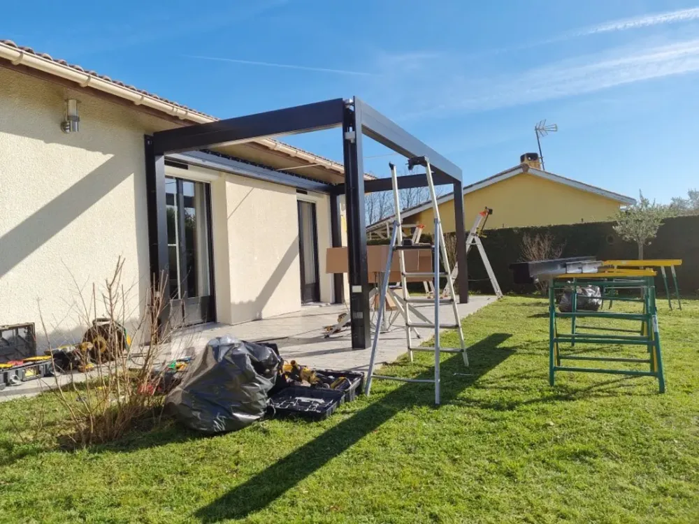 installaiton pergolas